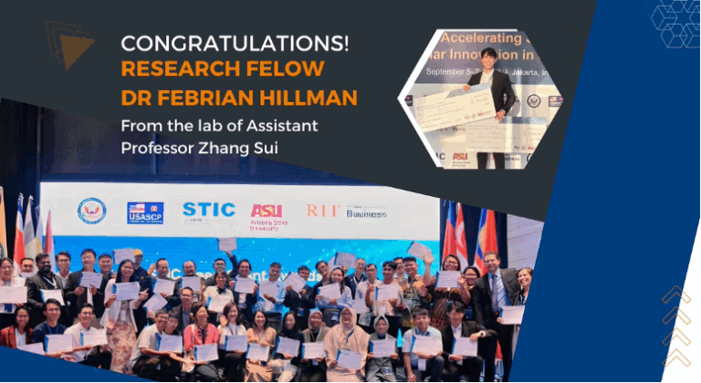 US-ASEAN STIC competition award photograph from AeroFlux's existing website